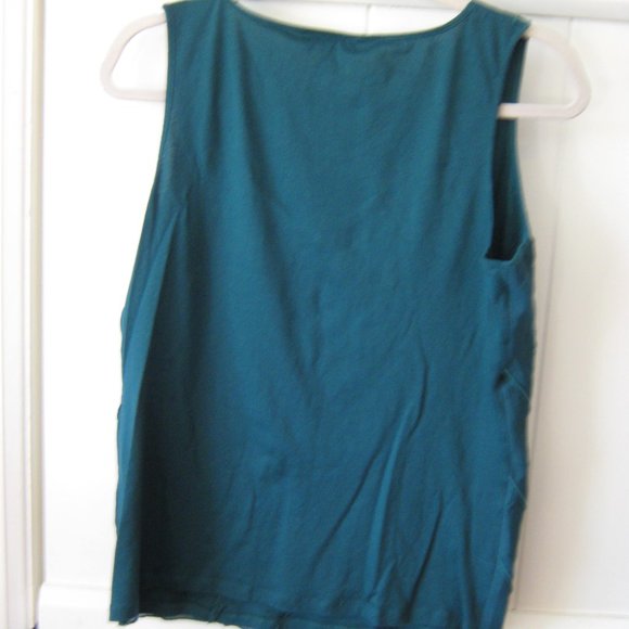 Emerald Green LOFT Blouse - Picture 4 of 4